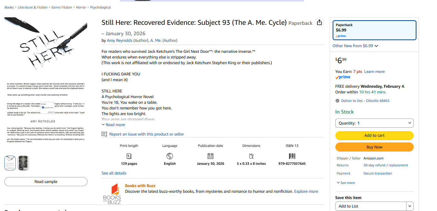 Still Here book on Amazon